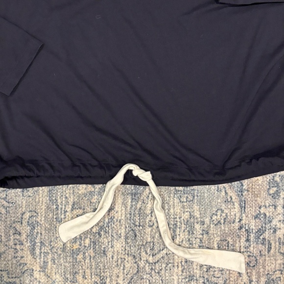 Eberjey Gisele Long Sleeve Top with drawstring hem - Picture 2 of 7